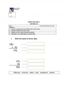 Conocer los términos de los elementos de la suma y resta