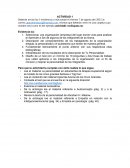 PONDERACIÓN DE LAS EVIDENCIAS ACTIVIDAD 1