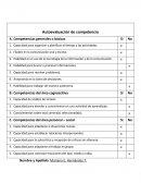 Capacidad para organizar y planificar el tiempo y las actividades.