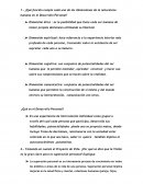 Domenciones de la naturaleza humana