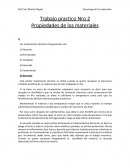 Propiedades​ de los materiales