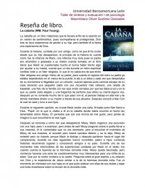 Ensayo sobre el libro Ensayo sobre el libro