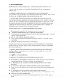 LA DIVERSIDAD BIOLÓGICA