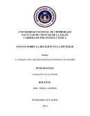 La religión como una herramienta para dominar a la sociedad