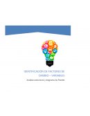 Los factores de cambio son fenómenos provenientes del pasado o del presente que se expresan en la realidad actual de forma vidente o invidente como gérmenes de futuro que incidirán de manera significativa en la construcción social de futuro.