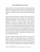 Ensayo sobre escuelas de calidad