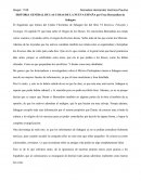 Reporte Historia General de las cosas de la Nueva España