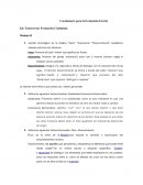 Cuestionario para la Evaluación Escrita