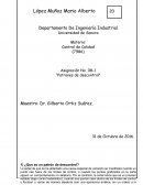 Asignación No. 08-1 “Patrones de descontrol”