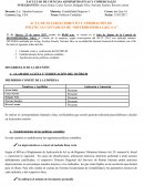 Acta de establecimiento y aprobación de politicas contables de “Distribuidora G&G S.A.”