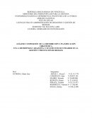 ANÁLISIS Y EXPOSICIÓN DE LA DISTRIBUCIÓN Y PLANIFICACIÓN URBANÍSTICA EN LA METRÓPOLIS CARAQUEÑA, Y SUS EFECTOS SECUNDARIOS EN LA GESTIÓN Y PREVENCIÓN DE RIESGOS