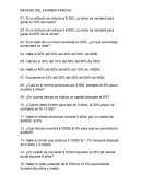 REPASO DEL EXAMEN PARCIAL