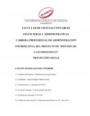 INFORME FINAL DEL PROYECTO DE “DIFUSION DE LA ECOEFICIENCIA”