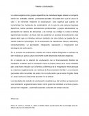 Valores y Aculturación