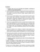 Explique cada uno de los 5 principios del propósito y naturaleza de control (con sus propias palabras)