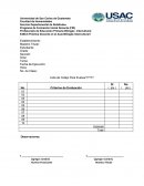 Programa de Formación Inicial Docente (FID) Instrumentos de evaluacion