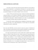 RESEÑA HISTÓRICA DE LA INSTITUCIÓN
