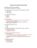 Estructura Economica internacional Las opciones en color ROJO son las respuestas