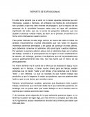 REPORTE DE EXPOSICION #2