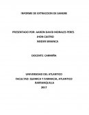 Extraccion de sangre FACULTAD: QUIMICA Y FARMACIA, ATLANTICO BARRANQUILLA