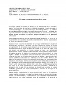 TEMA: ENSAYO “EL REZAGO Y EMPODERAMIENTO DE LA MUJER”