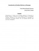 Constitución de Partidos Políticos en Nicaragua