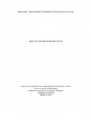 PROCESOS Y PROCEDIMIENTOS SOBRE CONTRATACIÓN ESTATAL