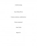Ciencias económicas y administrativas Historia empresarial
