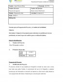 Formato para la Propuesta del Proyecto y el Análisis de Factibilidad