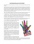 ¿Victimas de ellos o de todos?