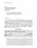 Observaciones a pliego de condiciones