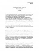 Reseña sobre la confianza