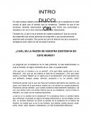 Cuál es la razón de nuestra existencia en este mundo?