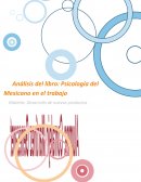 PSICOLOGIA DEL MEXICANO EN EL TRABAJO.