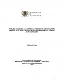 ANÁLISIS REALIZADO A LA EMPRESA LA PERRADA DE RICHARDS, PARA IDENTIFICAR SI APLICA DENTRO DE SU FUNCIONAMIENTO EL PROCESO DE PLANIFICACIÓN