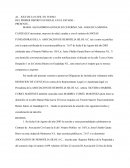 Rendicion de cuentas a asociacion civil