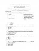 Examen de Ciencias