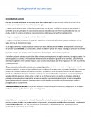 Teoría general de los contratos Generalidades del contrato
