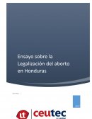 Legalización del aborto en Honduras