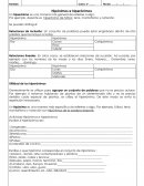 Hipónimos e hiperónimos