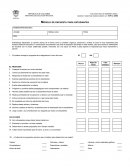 Modelo de encuesta para estudiantes.