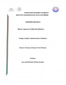 Trabajo a realizar: Imperfecciones Cristalinas,