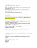 Altius Golf y la marca guerrera