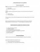 MODIFICACIONES EN EL ALIMENTO EN EL PROCESO DE SECADO