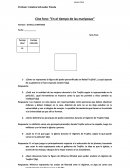 Cine foro: “En el tiempo de las mariposas”