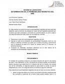 DETERMINACIÓN DE LA PERMEABILIDAD MAGNETICA DEL AIRE