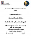 Actividad de Aplicación Orientación psicológica