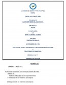 EVALUACION CLINICA DIAGNOSTICO Y METODOS DE INVESTIGACION TRASTORNOS DE ANSIEDAD.