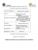 Analisis semitico de una pelicula de estreno