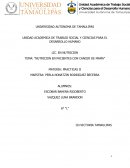 TEMA: “NUTRICION EN PACIENTES CON CANCER DE MAMA”